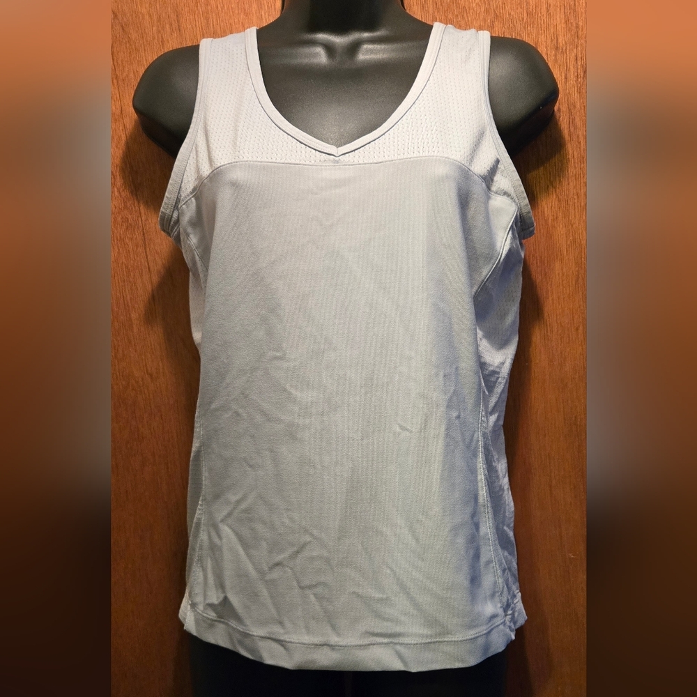 Lucy light blue/gray active tank szM long - Picture 1 of 7